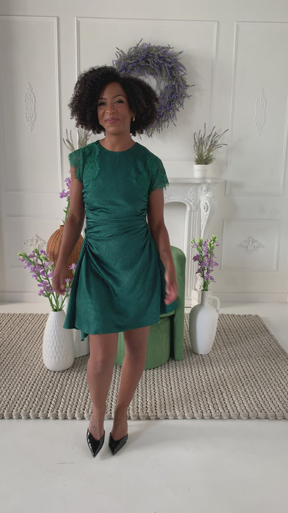 Jordyn Asymmetric Mini Dress (S-XXL)