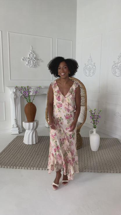 Stella Floral Midi Dress