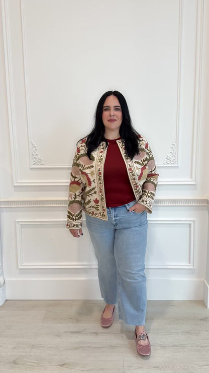 Embroidered Jacket (S-XXL)