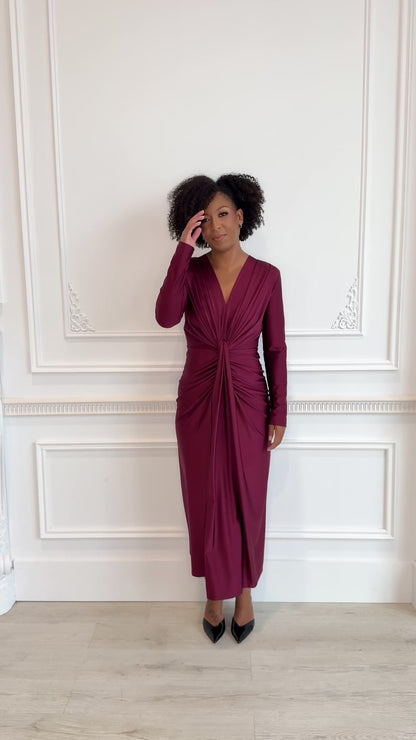Ruched Sheath Dress (2 Colors)