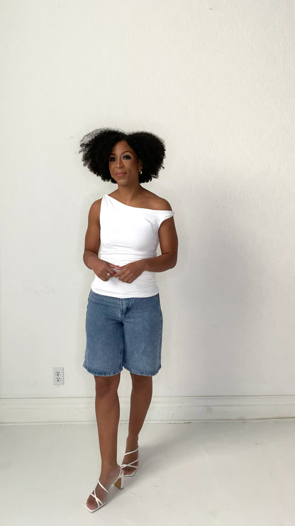 Kaffe Jean Shorts (4-16)