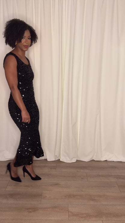 Richmond Sequin Midi Dress