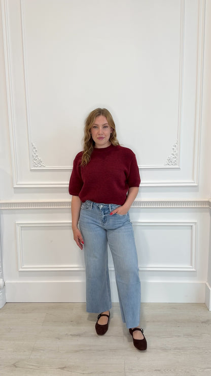 Short Sleeve Sweater (S-XXL)