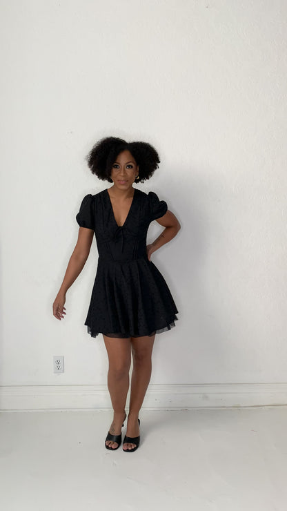 Hanover Eyelet Mini Dress