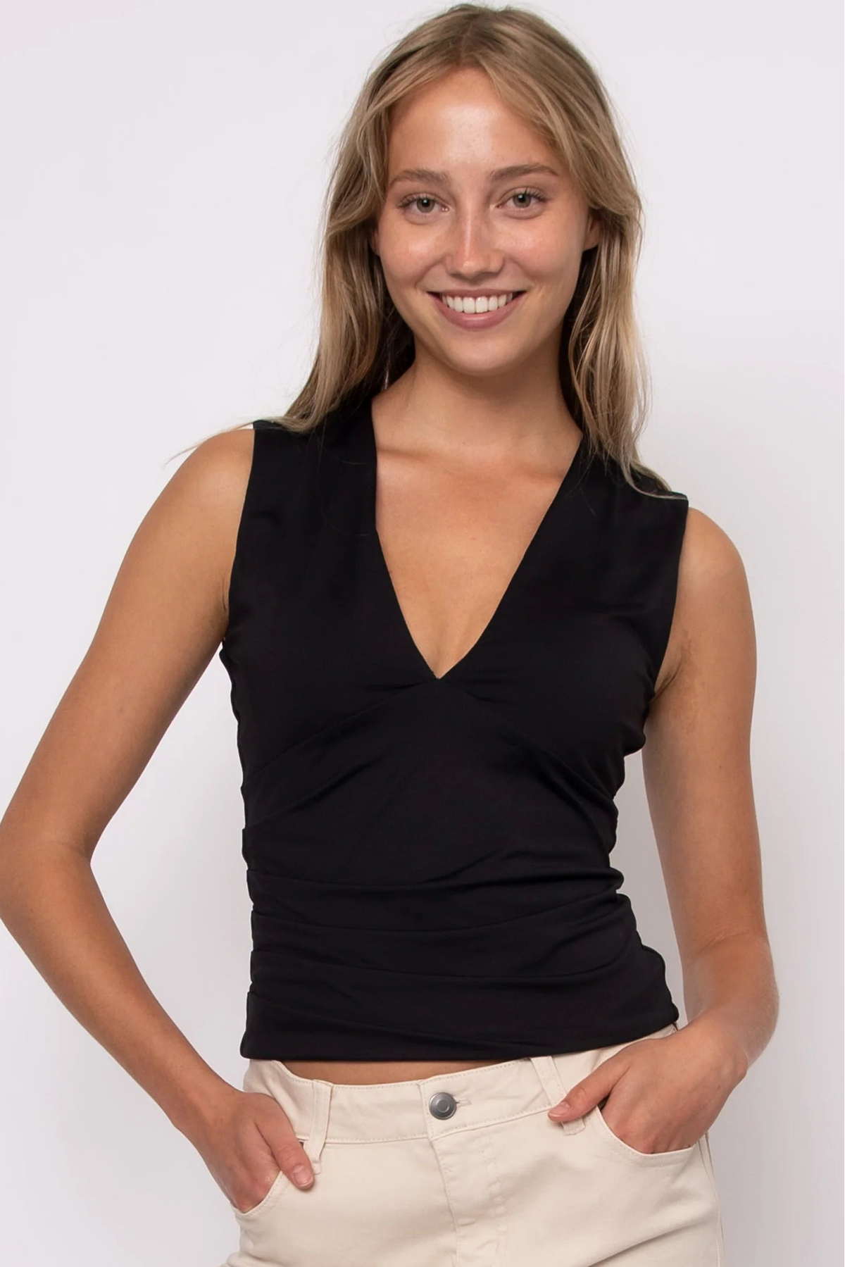 Claudette Ruched Top