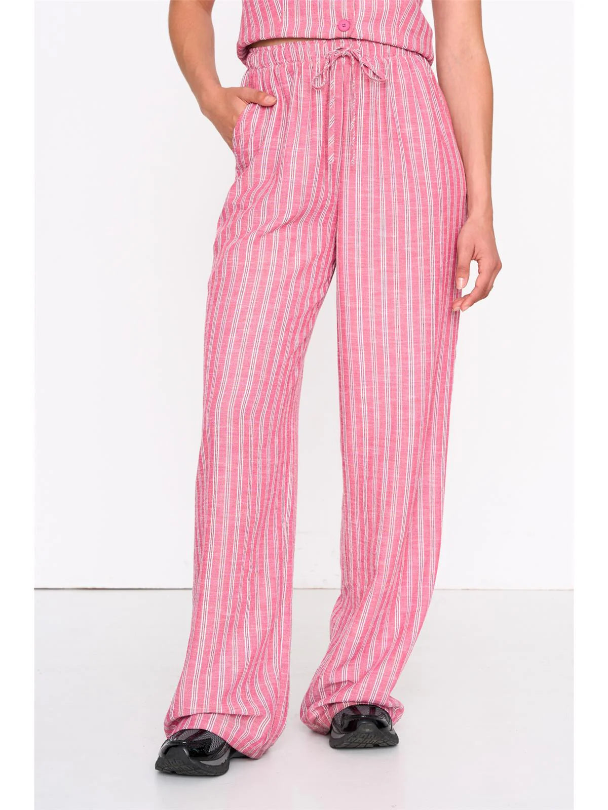 Striped Linen Pant