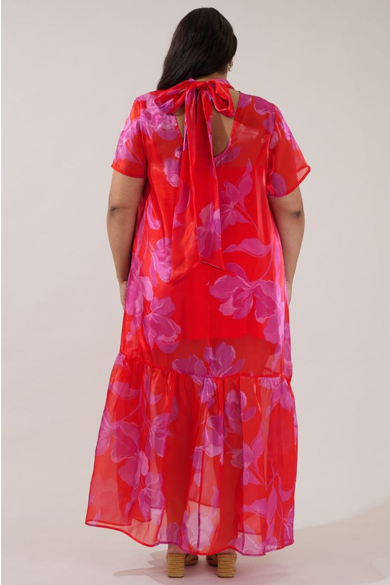 Diem Organza Maxi Dress (XS-3X)