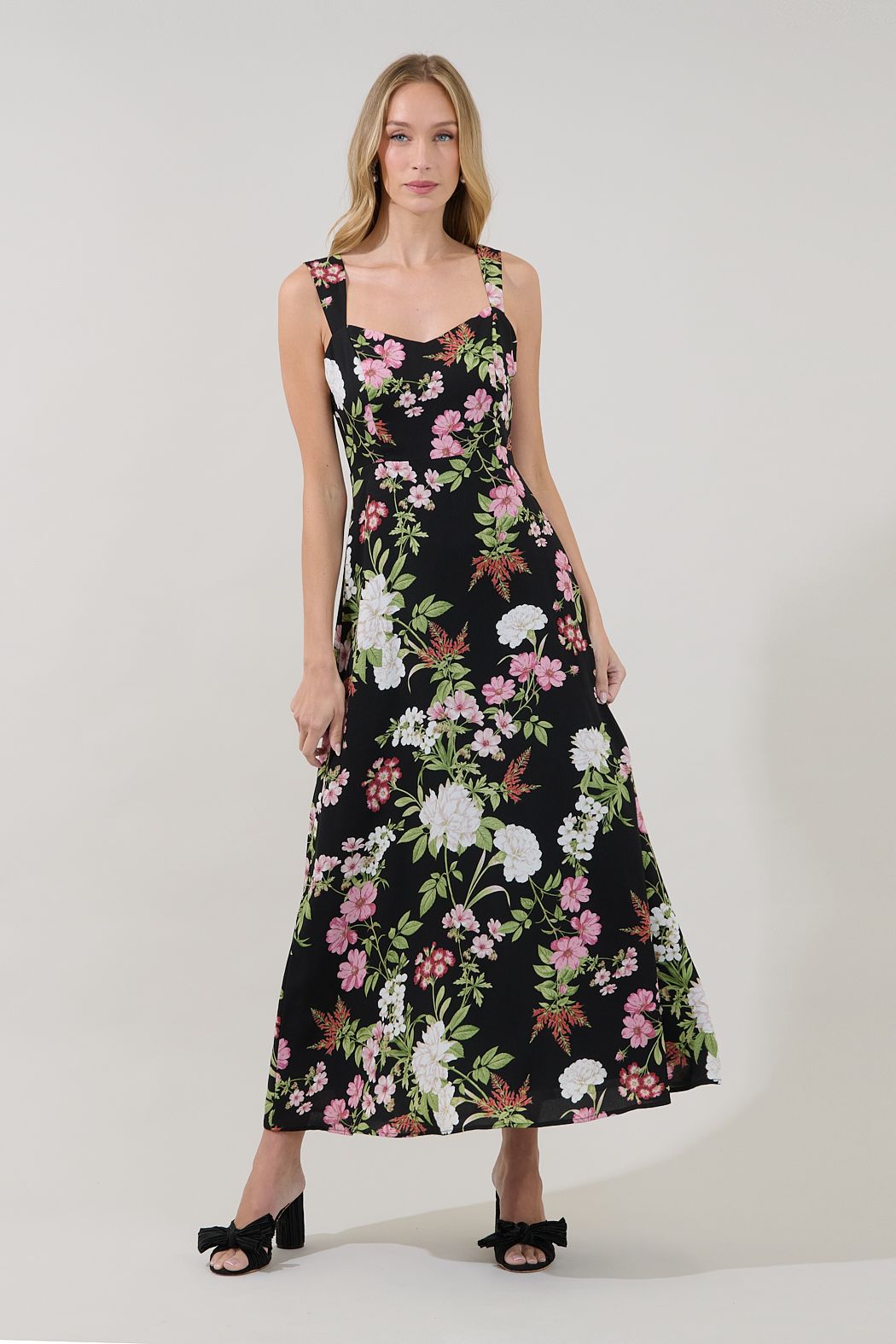 Paisley Floral Maxi Length (XS-3X)