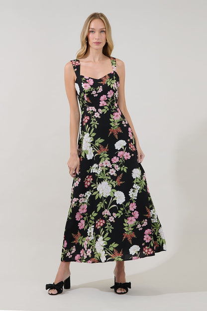 Paisley Floral Maxi Length (XS-3X)