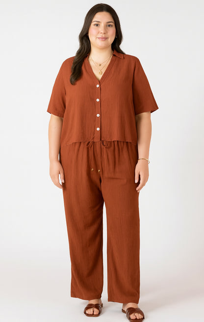 Drawstring Wide Pant (XS-2X)