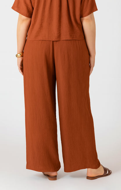 Drawstring Wide Pant (XS-2X)