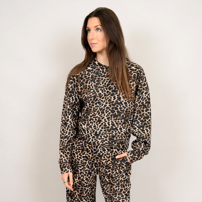 Lucie Leopard Pullover