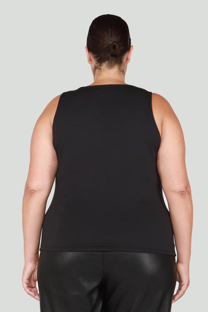 Plus size Square neck Tank