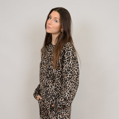 Lucie Leopard Pullover