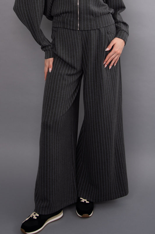 Mauritz Scuba Knit Striped Pant