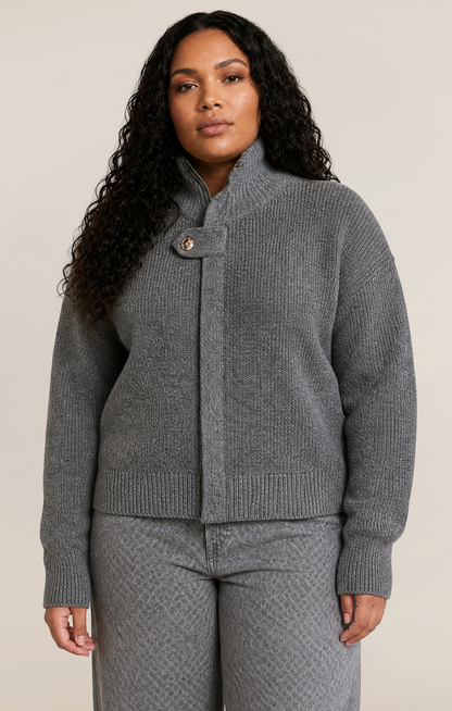 CURVE Zip Up Cardigan