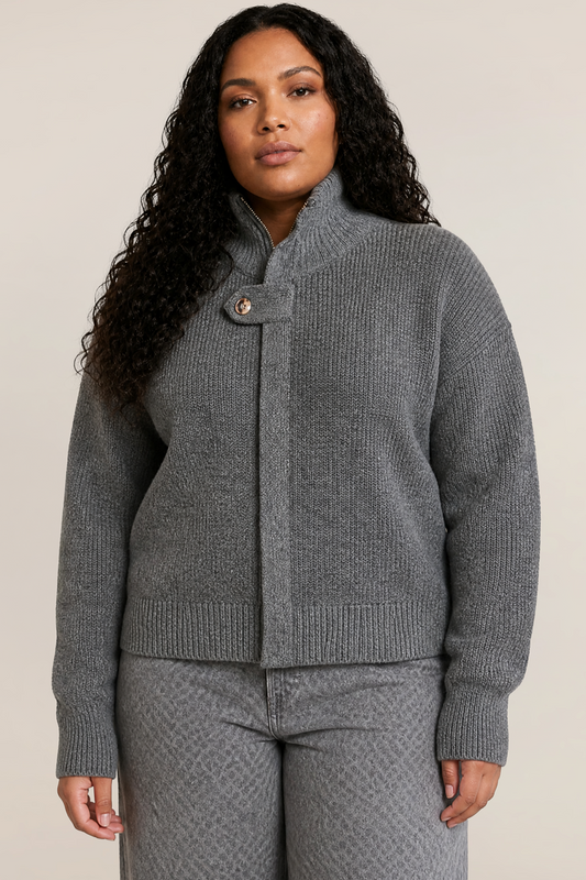 CURVE Zip Up Cardigan