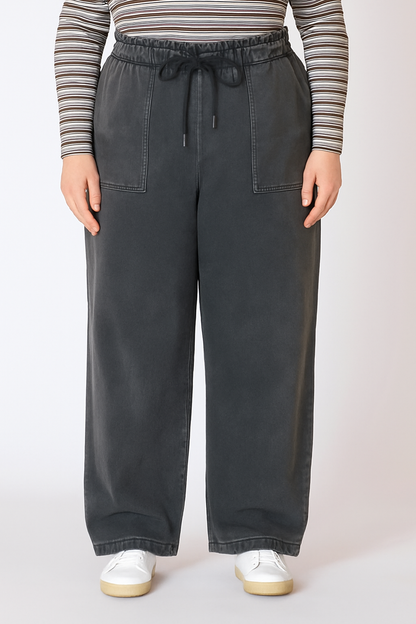 CURVE Wide Leg Denim Pant