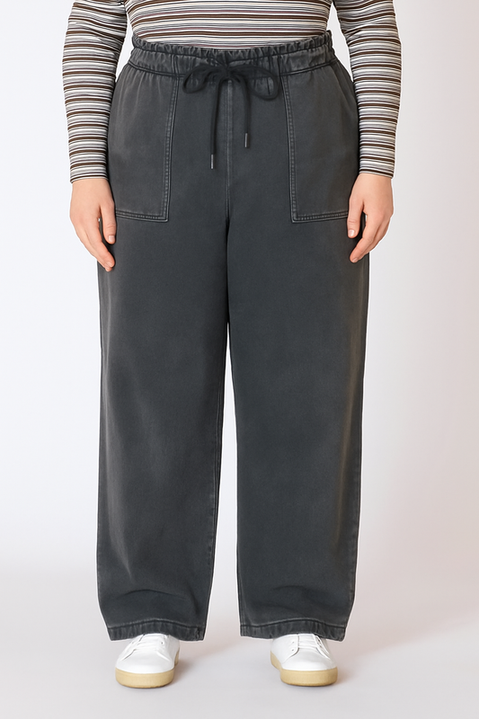 CURVE Wide Leg Denim Pant