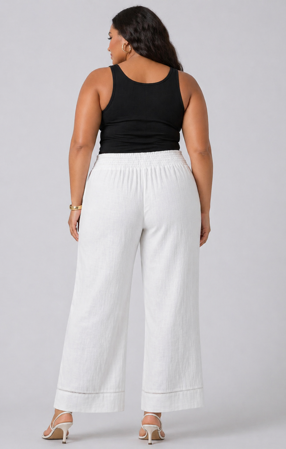 CURVE Gauze Wide Leg Pant