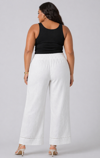 CURVE Gauze Wide Leg Pant