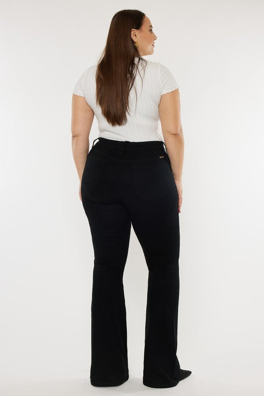 Black flare clearance jeans boutique