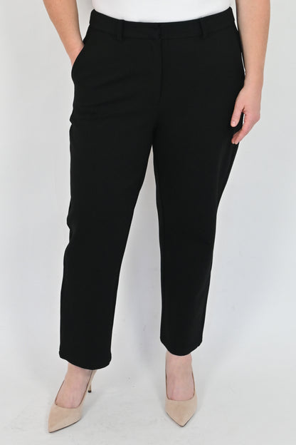 high rise pant pants tapered leg black plus size inclusive