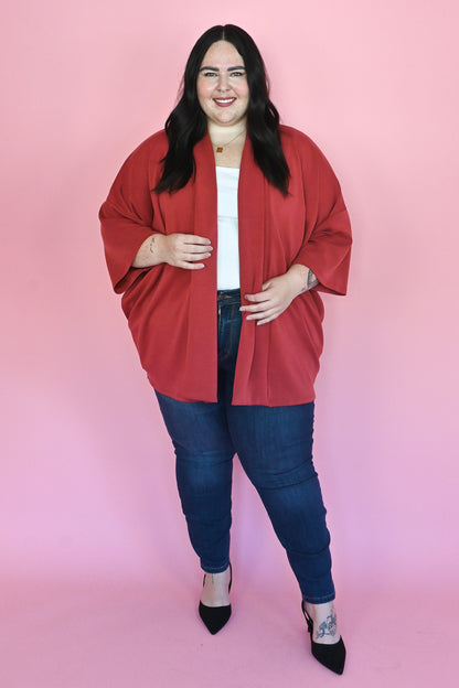 V By Valencia Luxe Boxy Cardigan (S-4X)