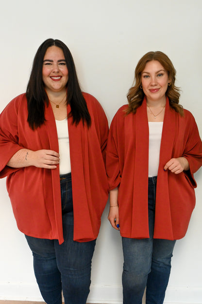 V By Valencia Luxe Boxy Cardigan (S-4X)