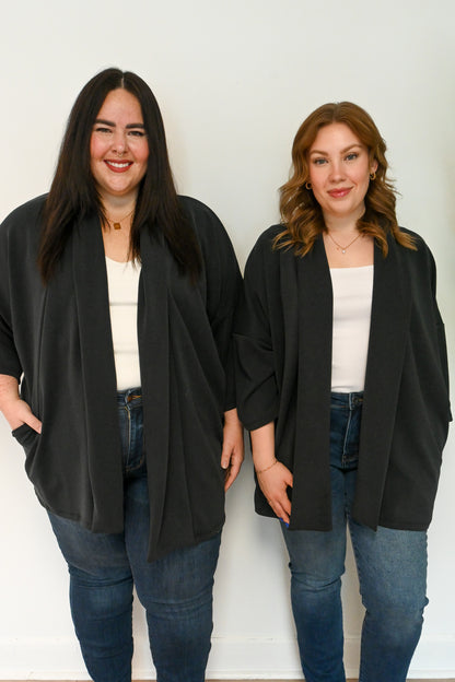 V By Valencia Luxe Boxy Cardigan (S-4X)