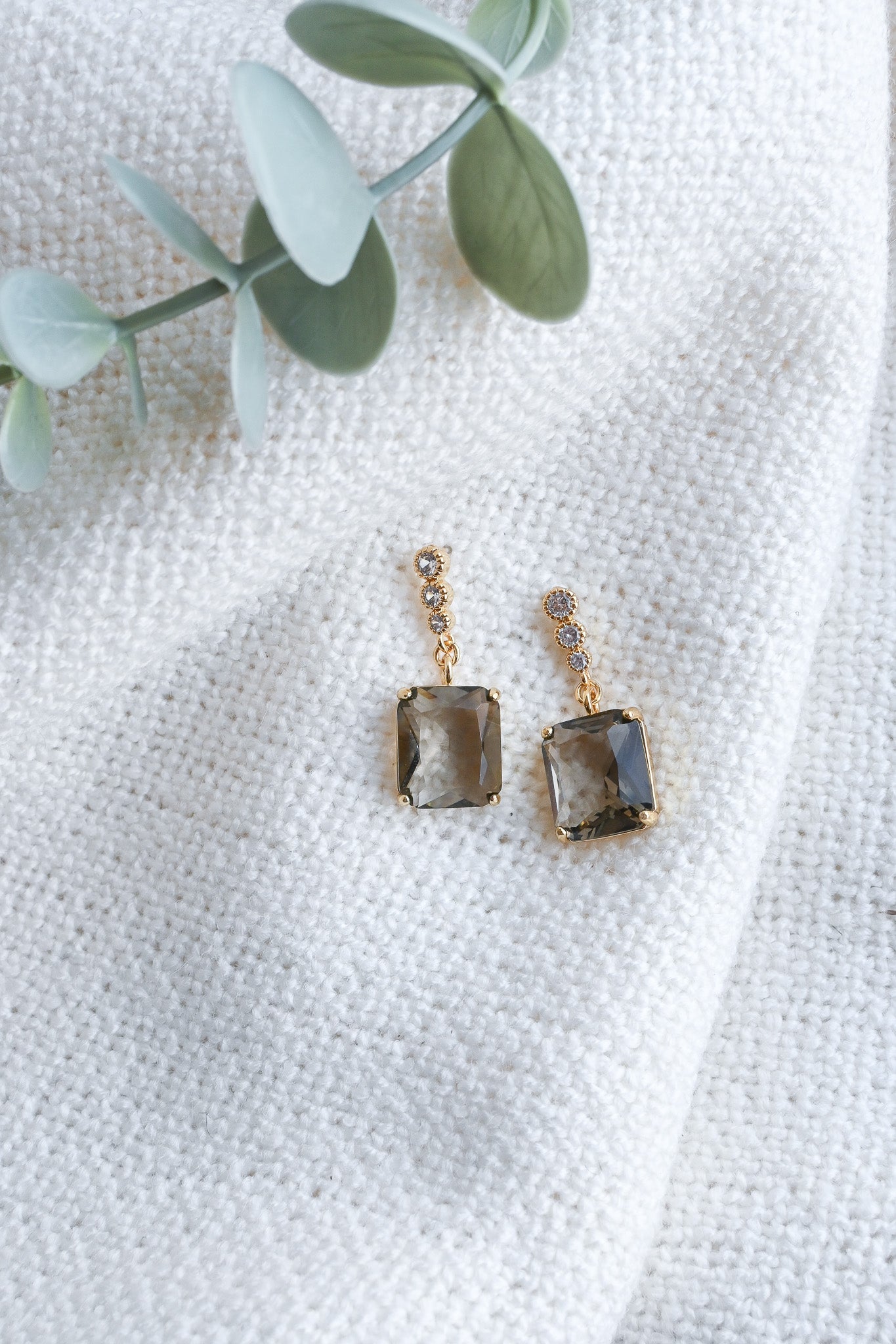 Square Drop Earring