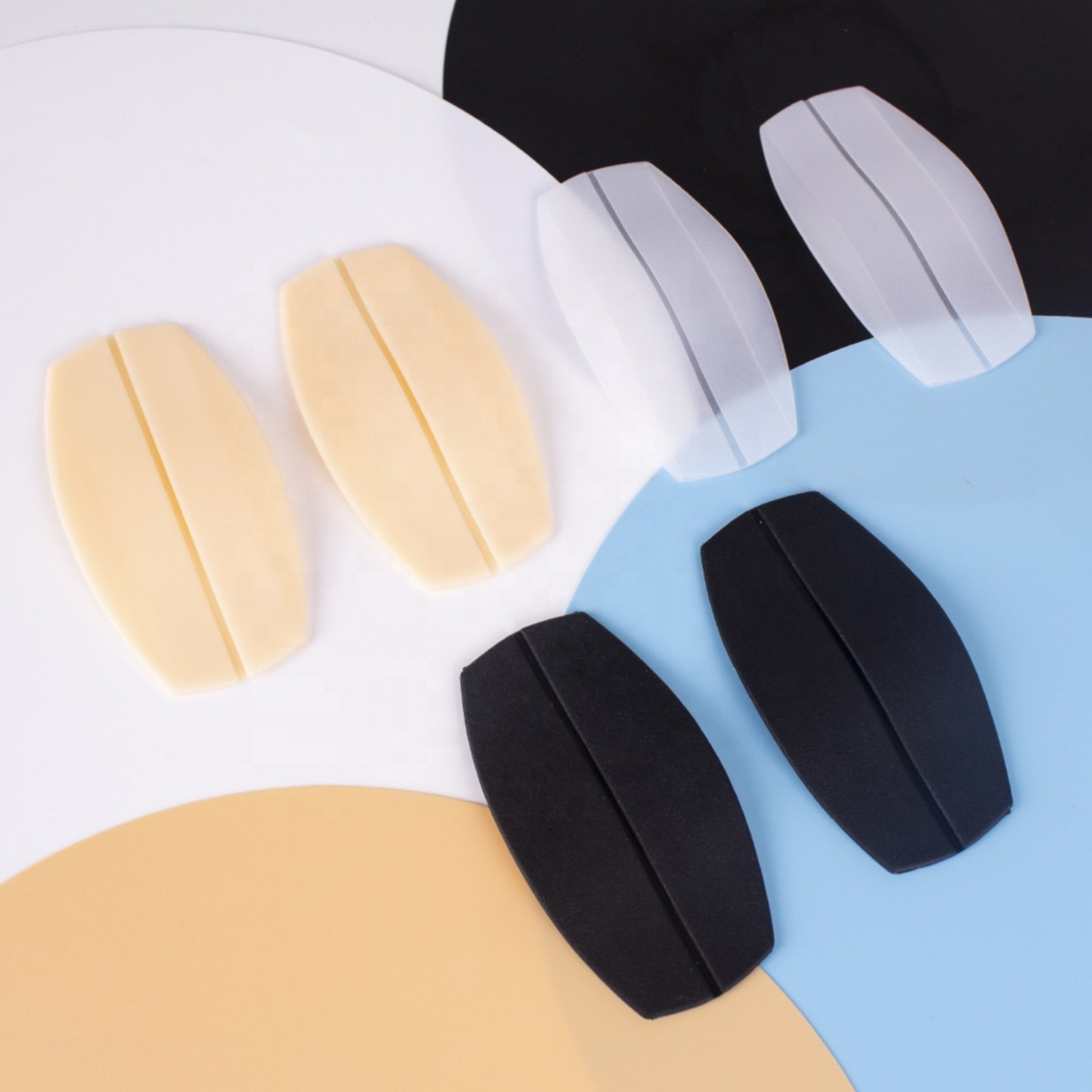 1Pair Silicone Bra Strap Cushions Holder Non-Slip Pliable Shoulder